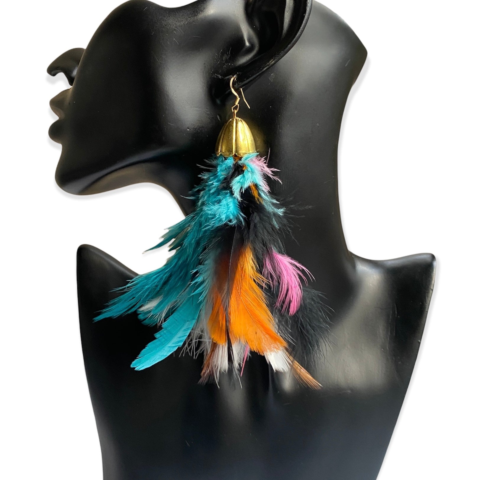 Tassel Feather Earrings 2024