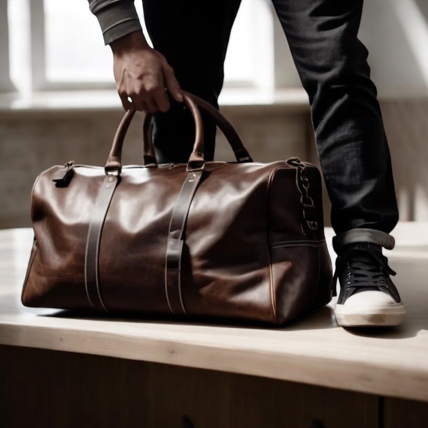 Unisex Kingdom Lux Leather Goods