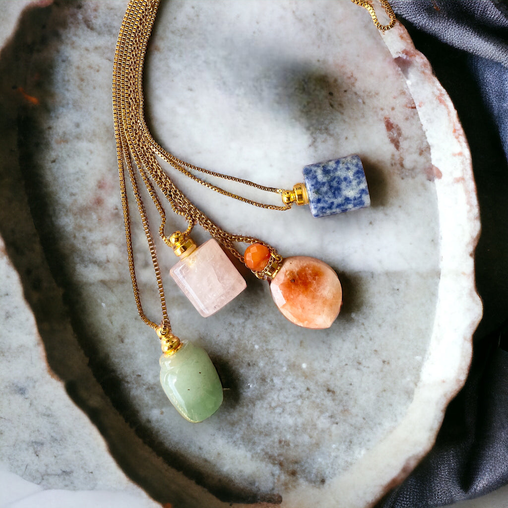 Aroma Aventurine Necklace | SwansNature