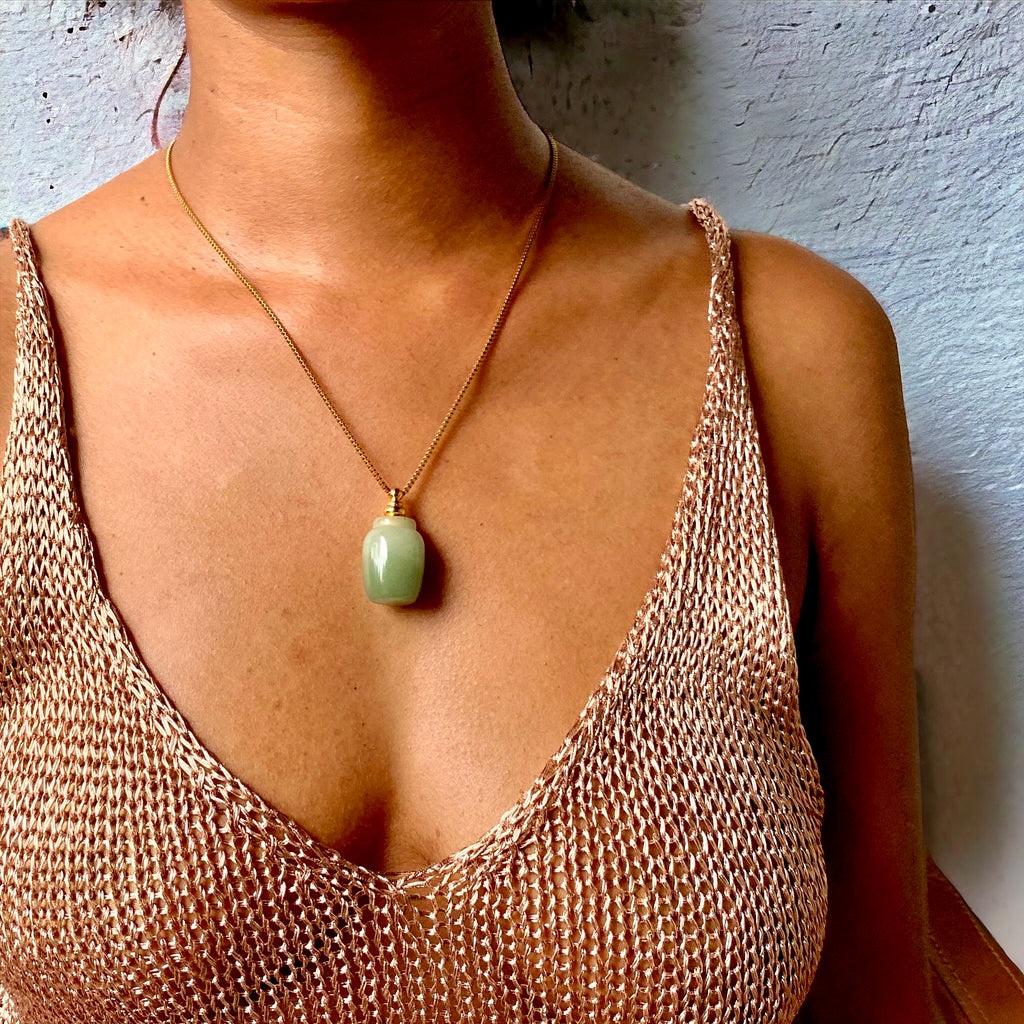 Aroma Aventurine Necklace | SwansNature