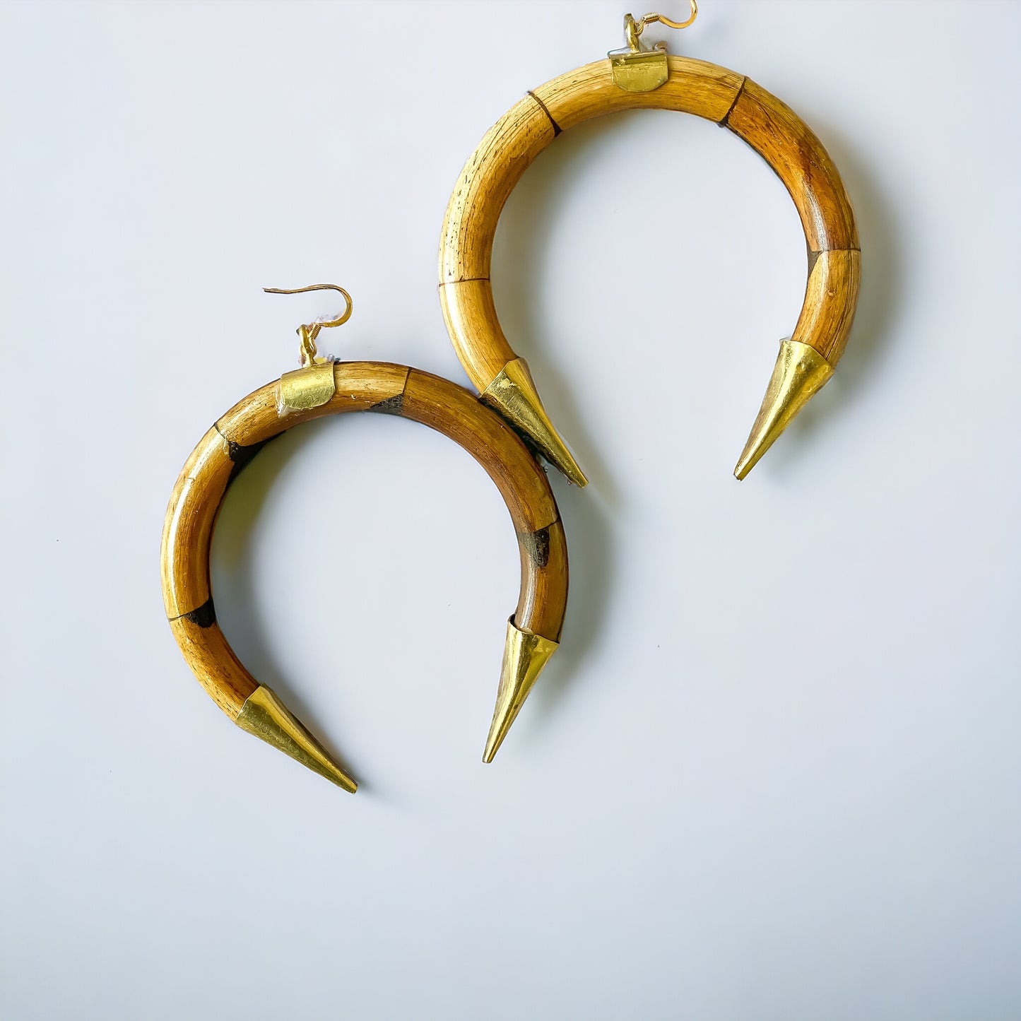 Bone Empress Wooded Earrings | SwansNature