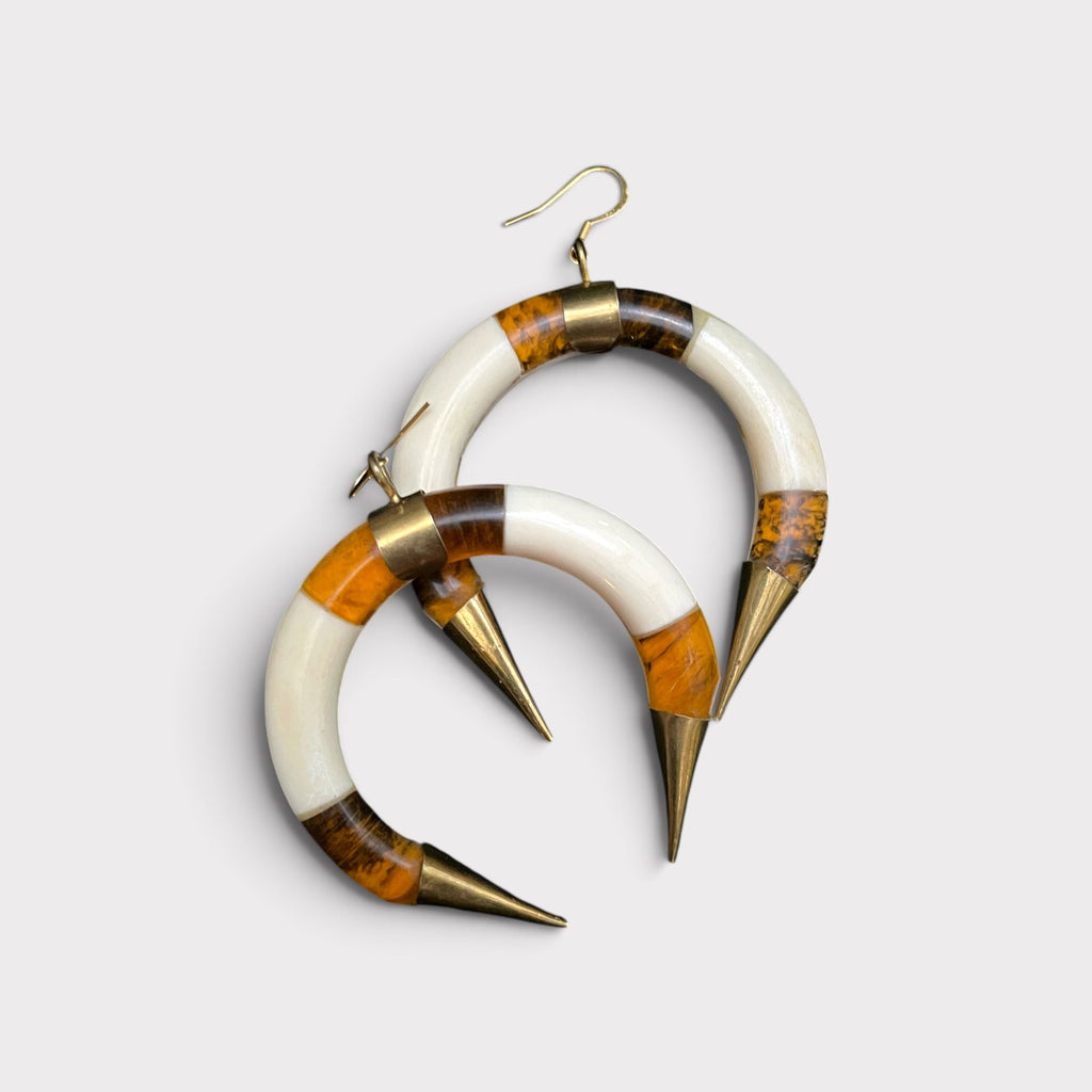 Bone Empress Earth Earrings | SwansNature
