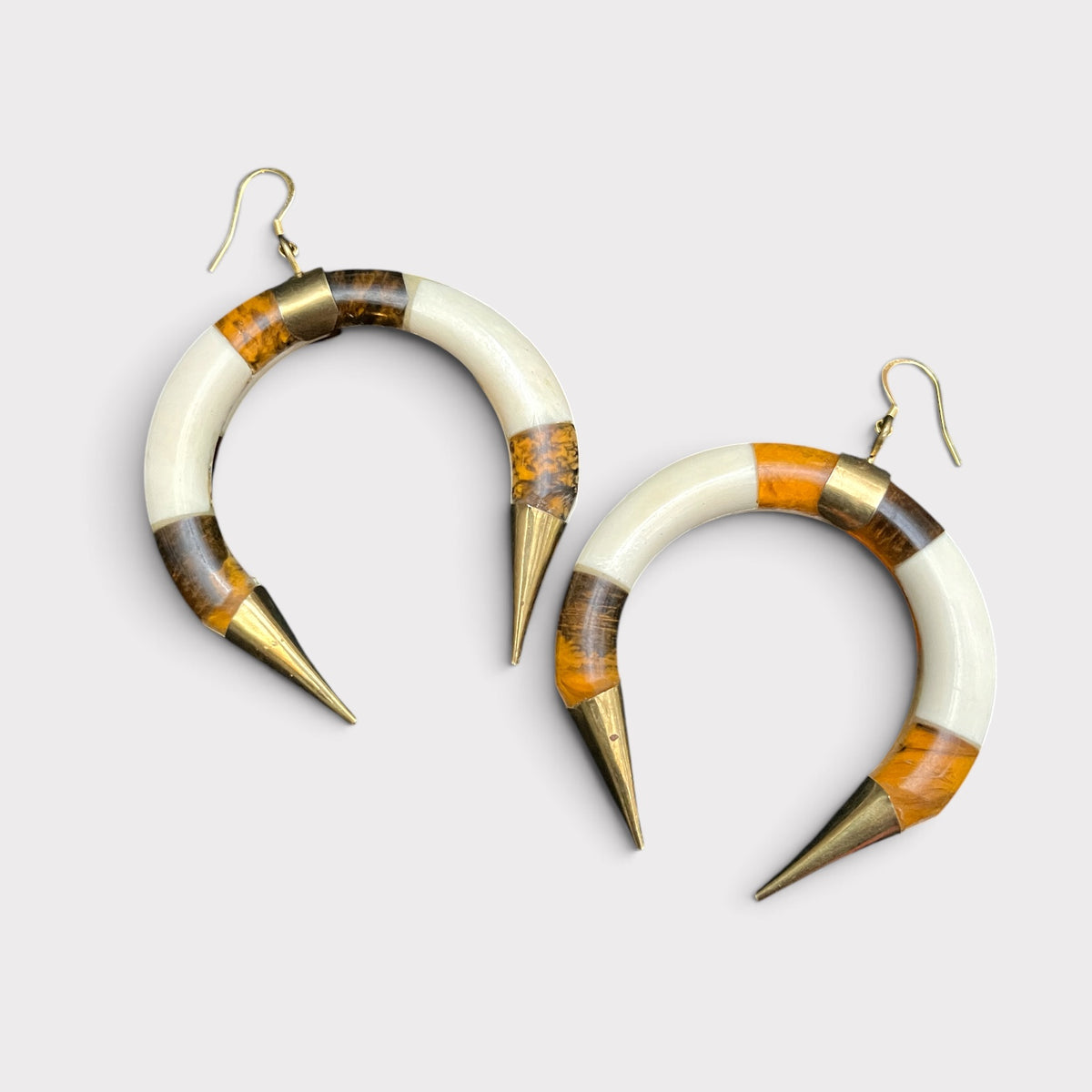 Bone Empress Earth Earrings | SwansNature