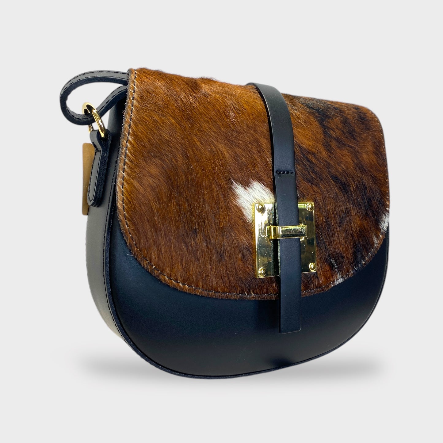 Buckle Hide Purse | SwansNature