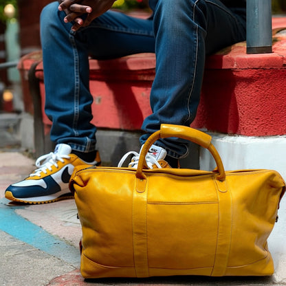 Butta Leather Duffle | SwansNature