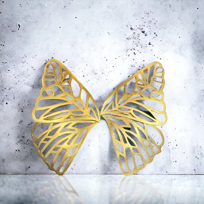 Golden Butterfly Earrings|SwansNature