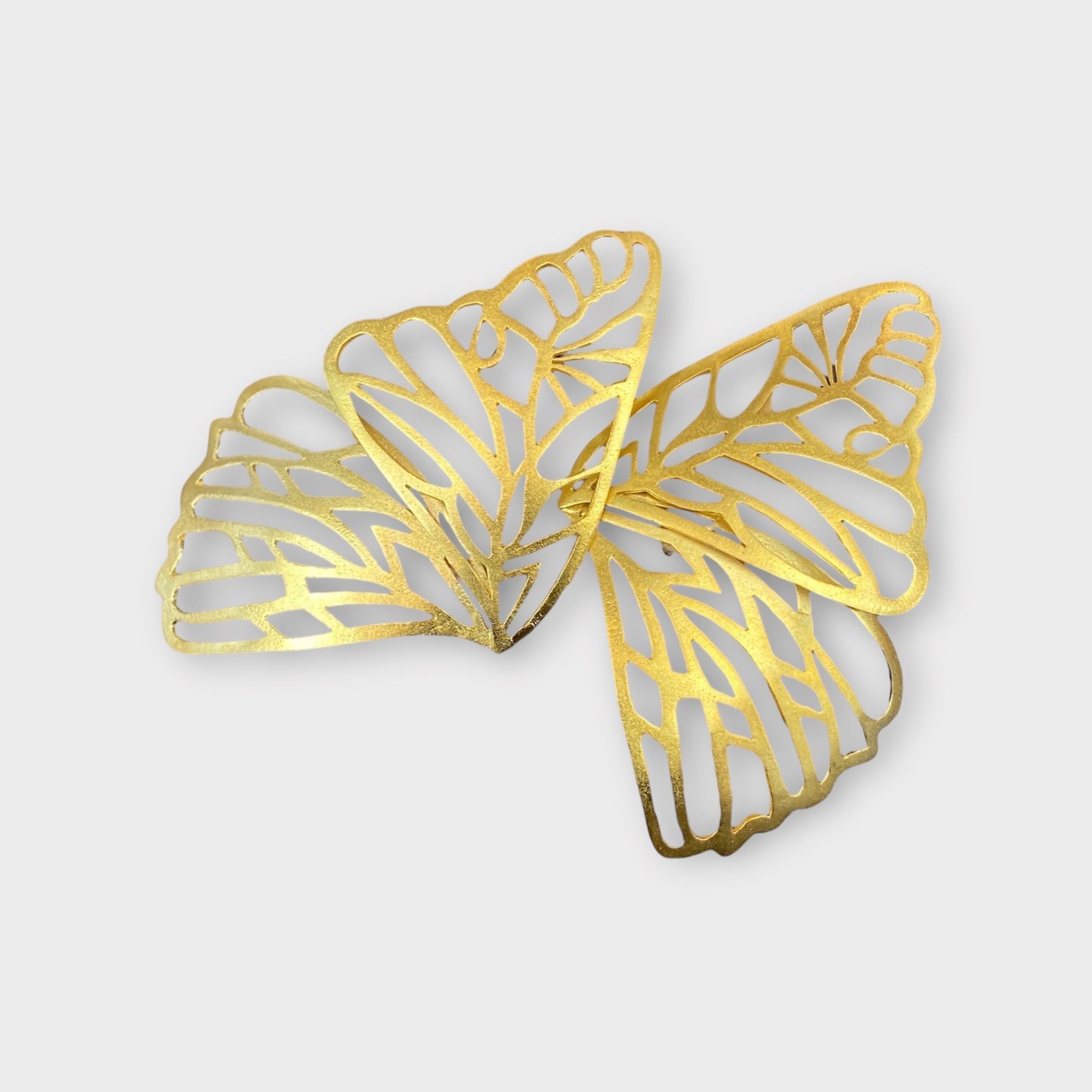 Golden Butterfly Earrings|SwansNature