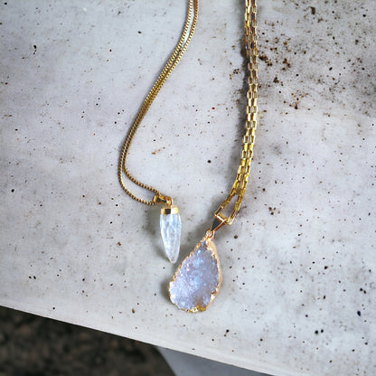 Drizzy Quartz Queen Necklace