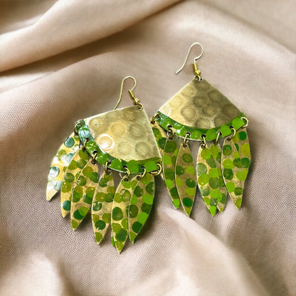 Field of Grass Earrings | SwansNature