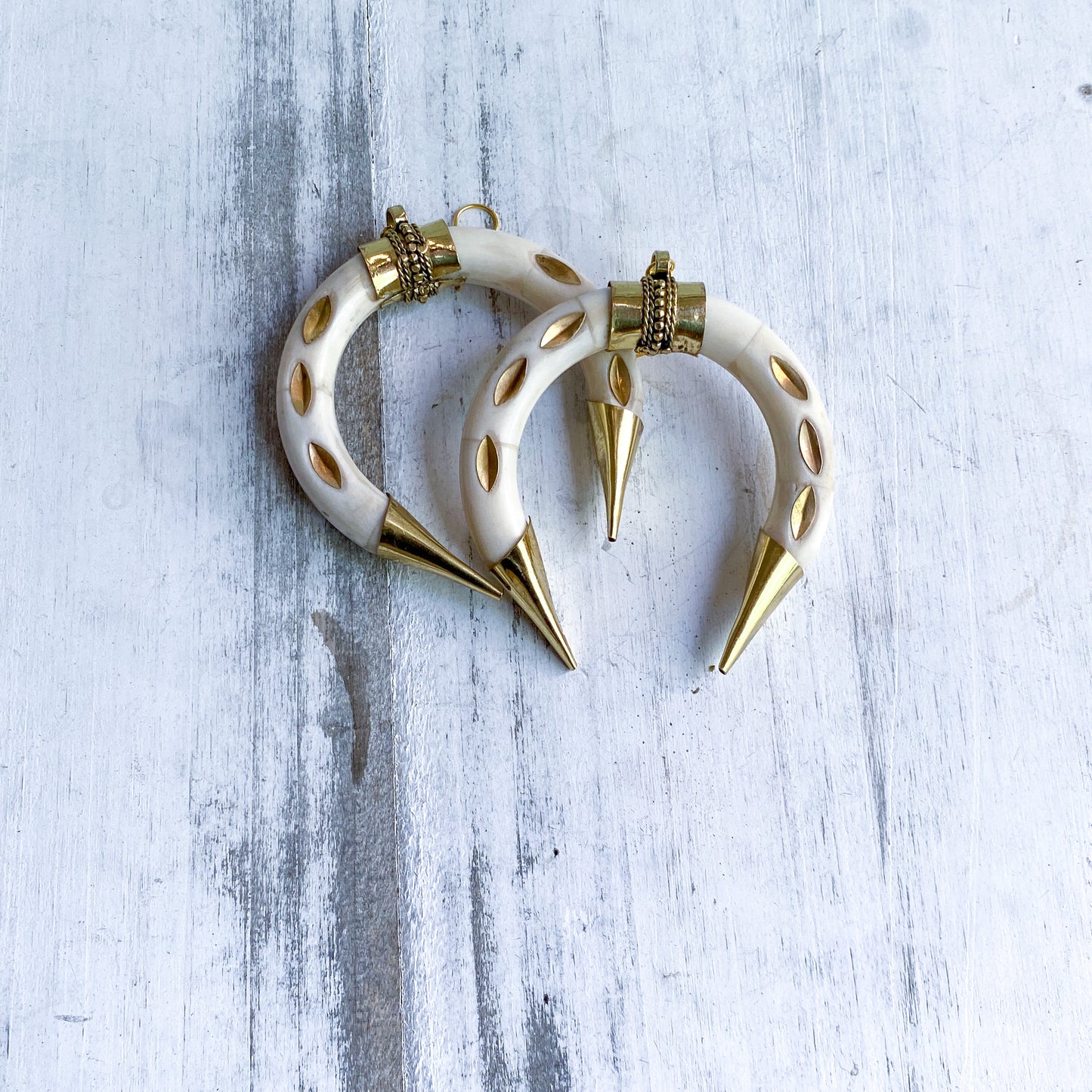 Bone Empress Tribe Earrings | SwansNature