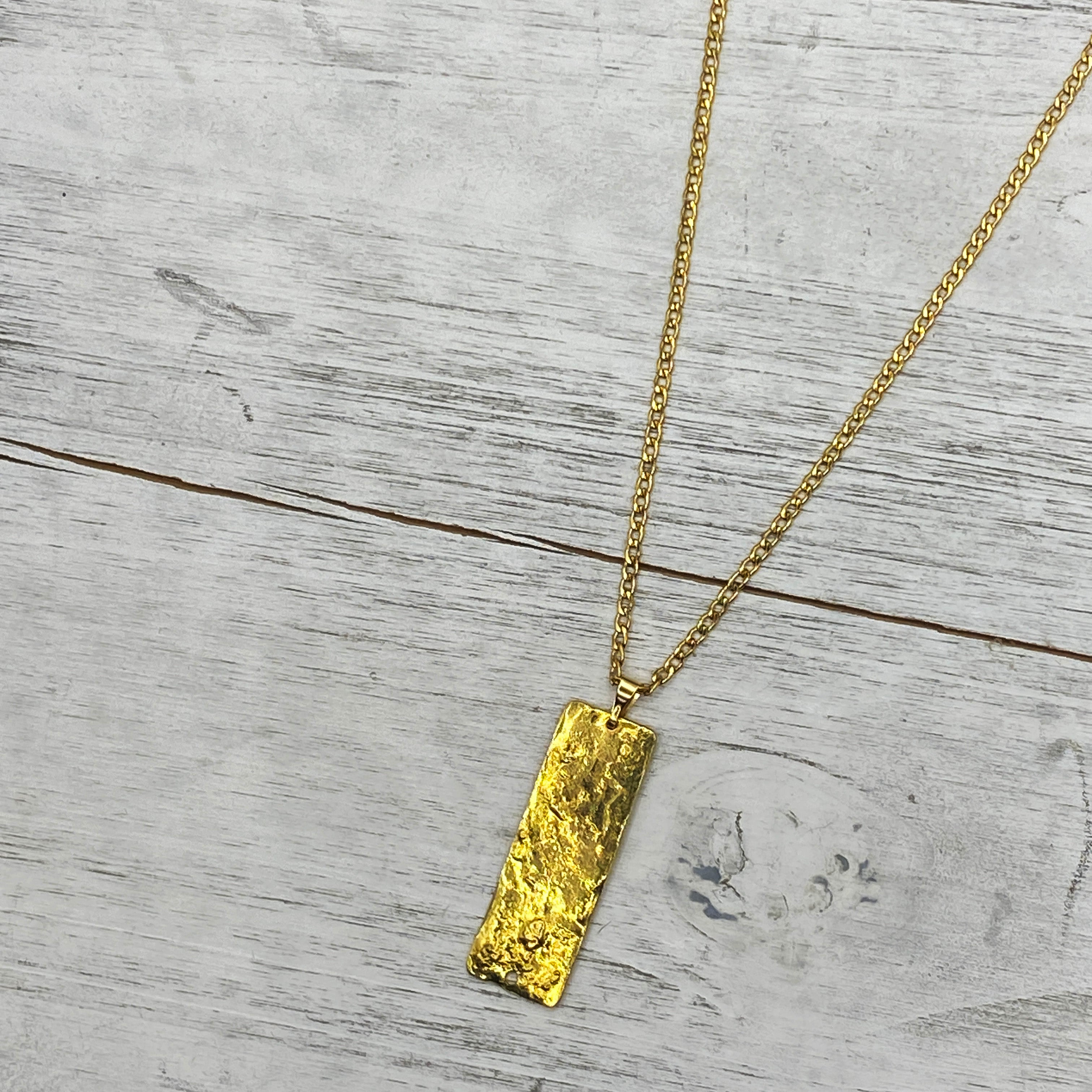 Golden Bar Chain | SwansNature