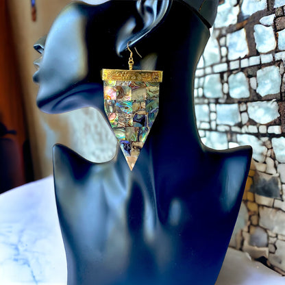 Mosaic Sea Earrings | SwansNature