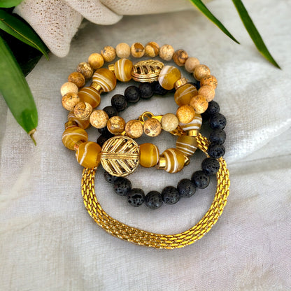 Mother Earth Stack Bracelets | SwansNature