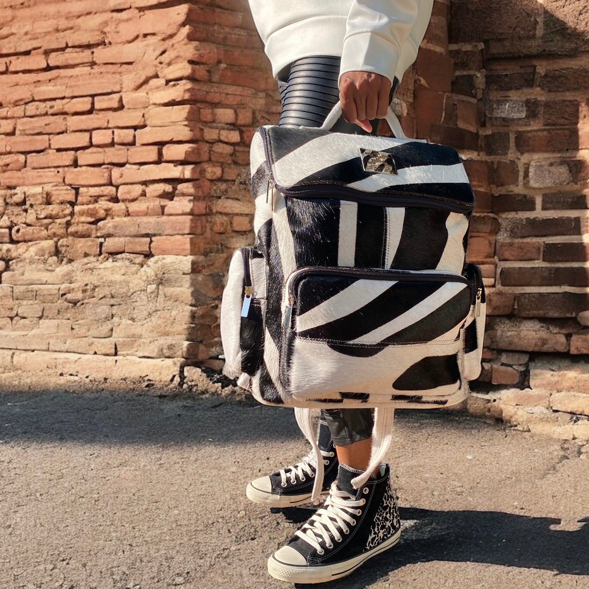 Exotic Zebra Backpack | SwansNature