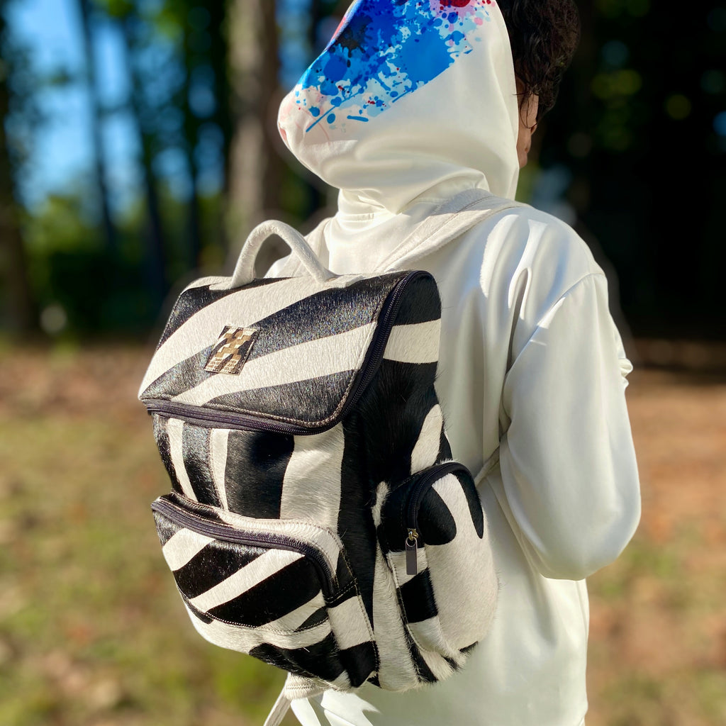 Exotic Zebra Backpack | SwansNature