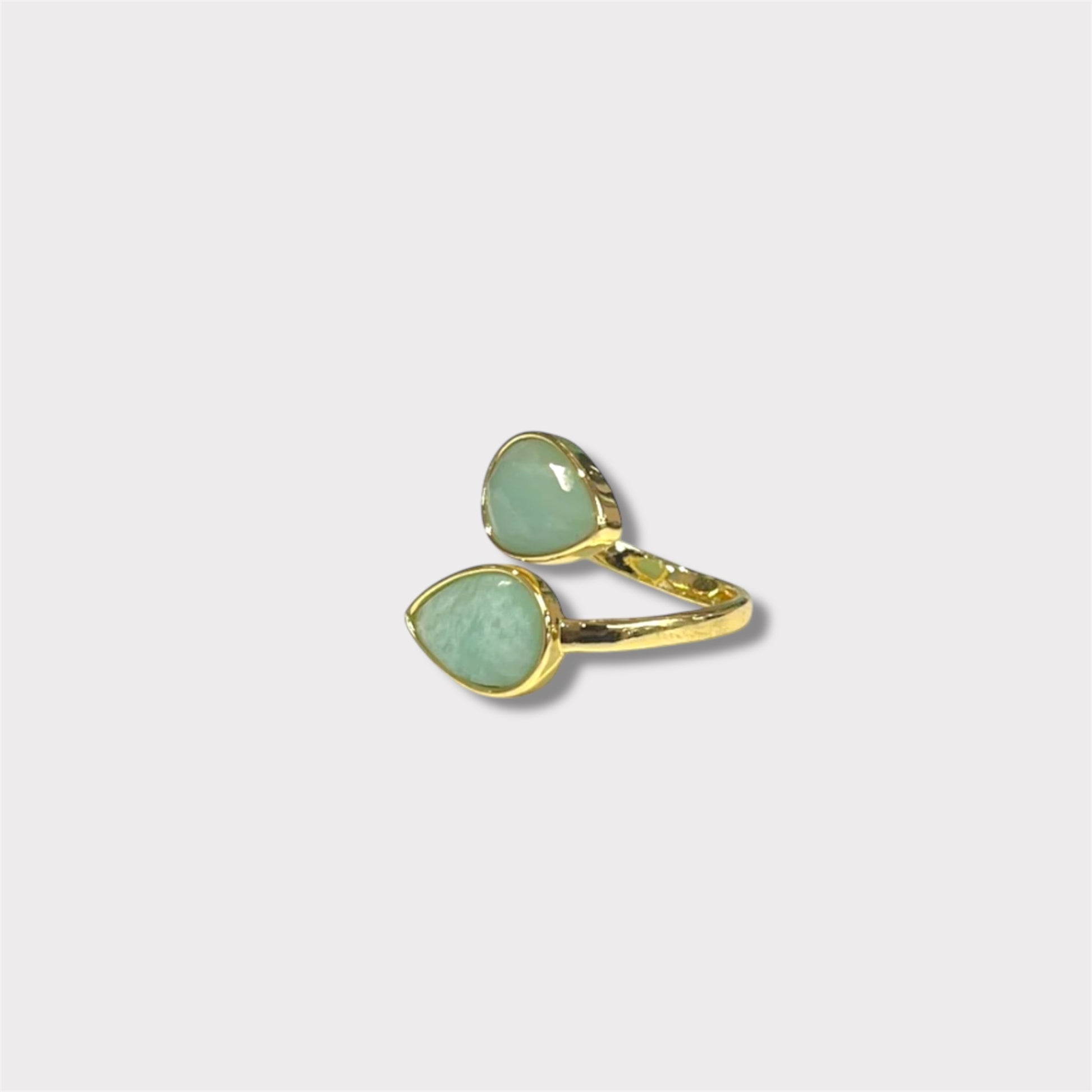 Double Gem Ring | SwansNature