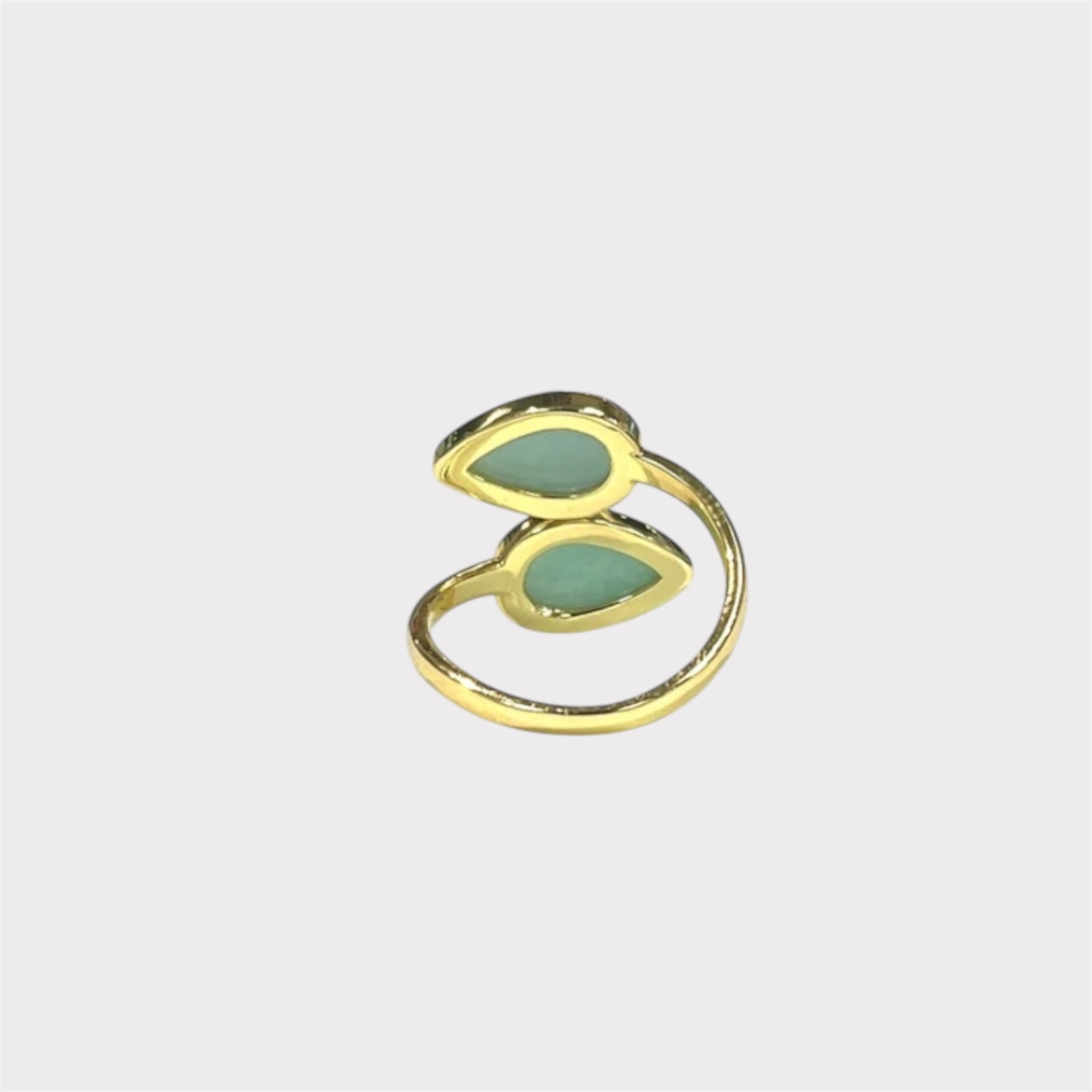 Double Gem Ring | SwansNature