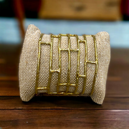 Golden Maze Bracelet | SwansNature