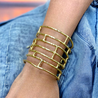 Golden Maze Bracelet | SwansNature