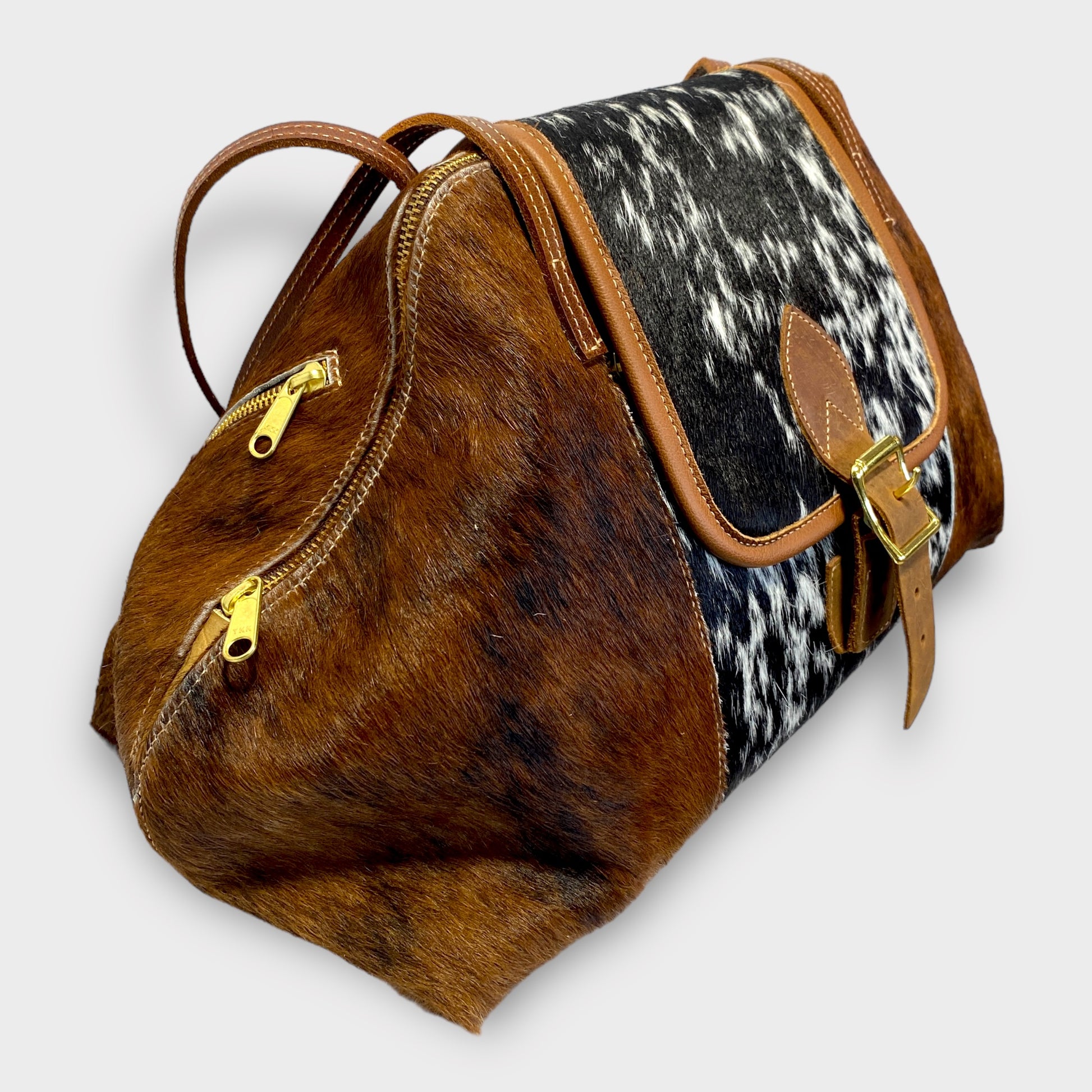 Hide Duffle Purse | SwansNature