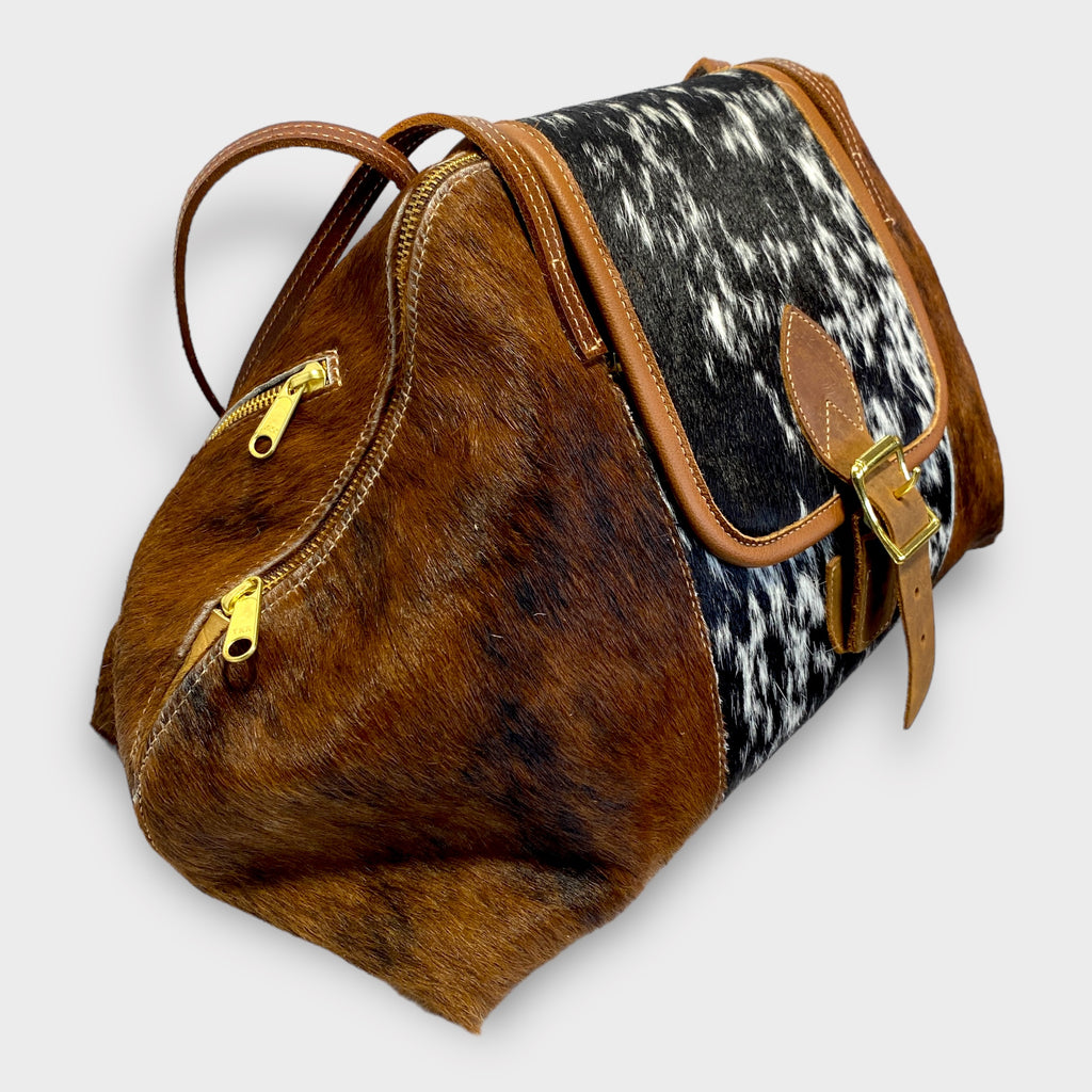 Hide Duffle Purse | SwansNature