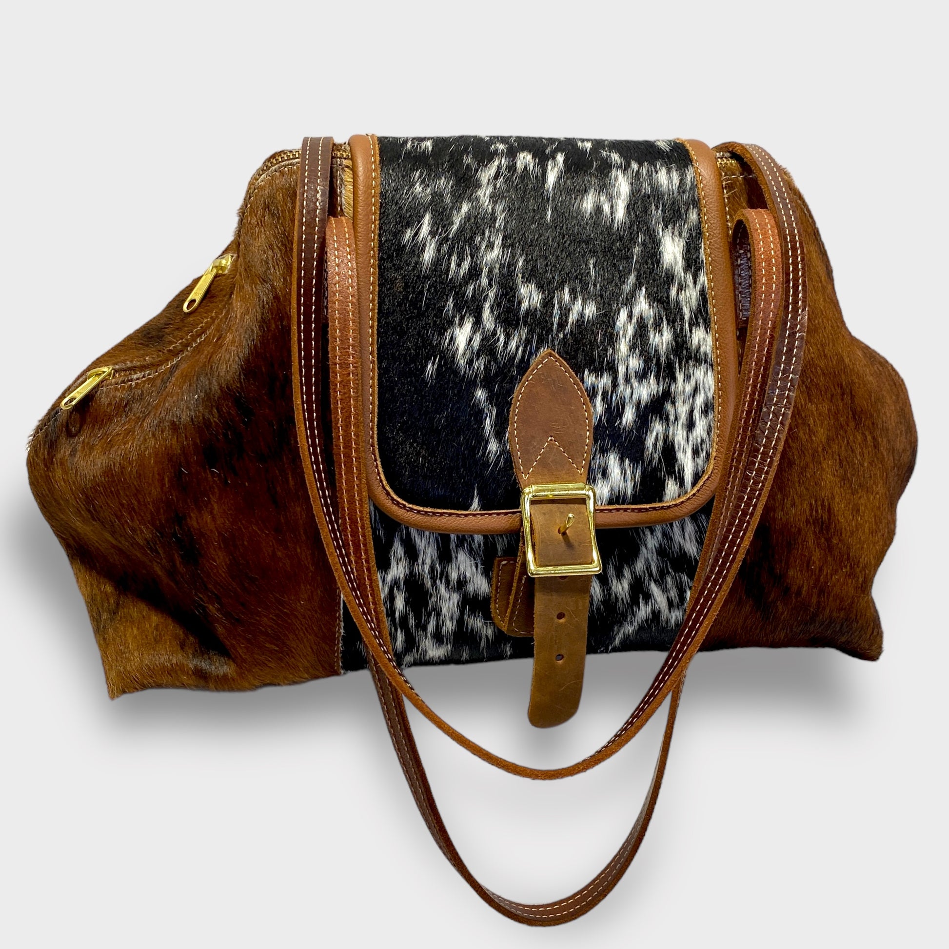 Hide Duffle Purse | SwansNature