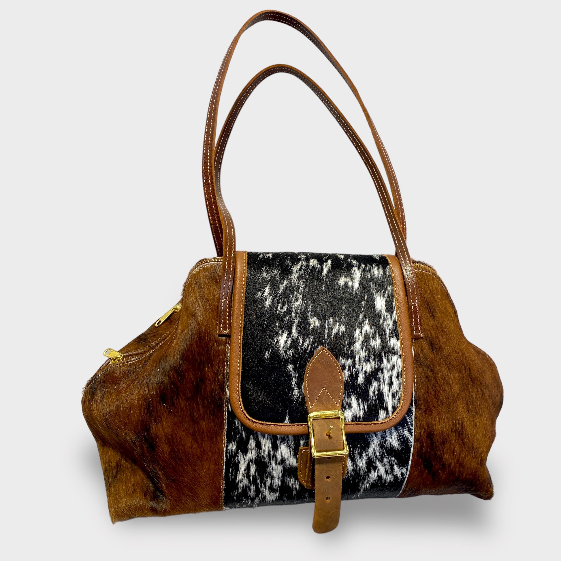 Hide Duffle Purse | SwansNature