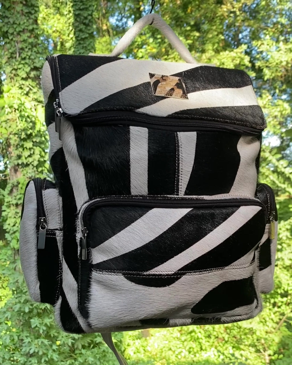 Exotic Zebra Backpack | SwansNature