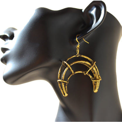 Crescent Empress Earrings | SwansNature