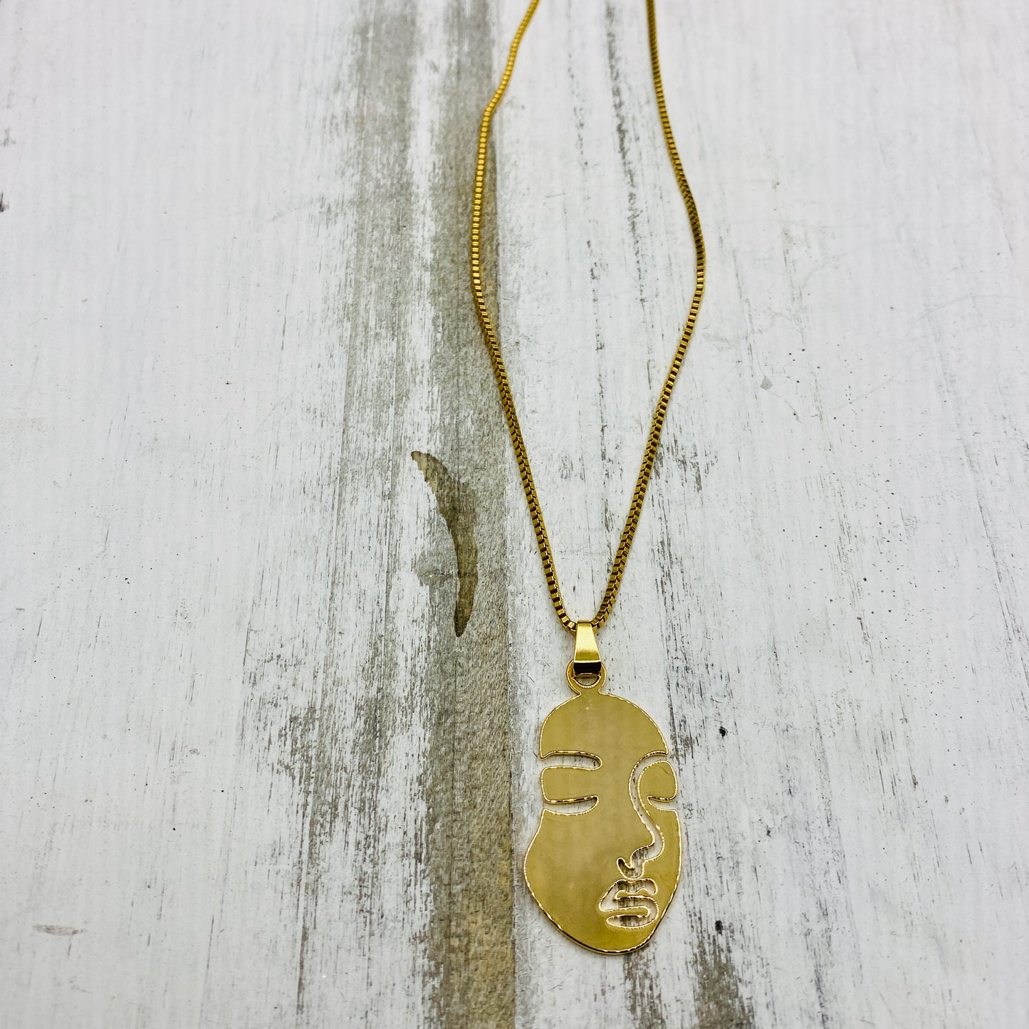 Face of Serenity Necklace | SwansNature