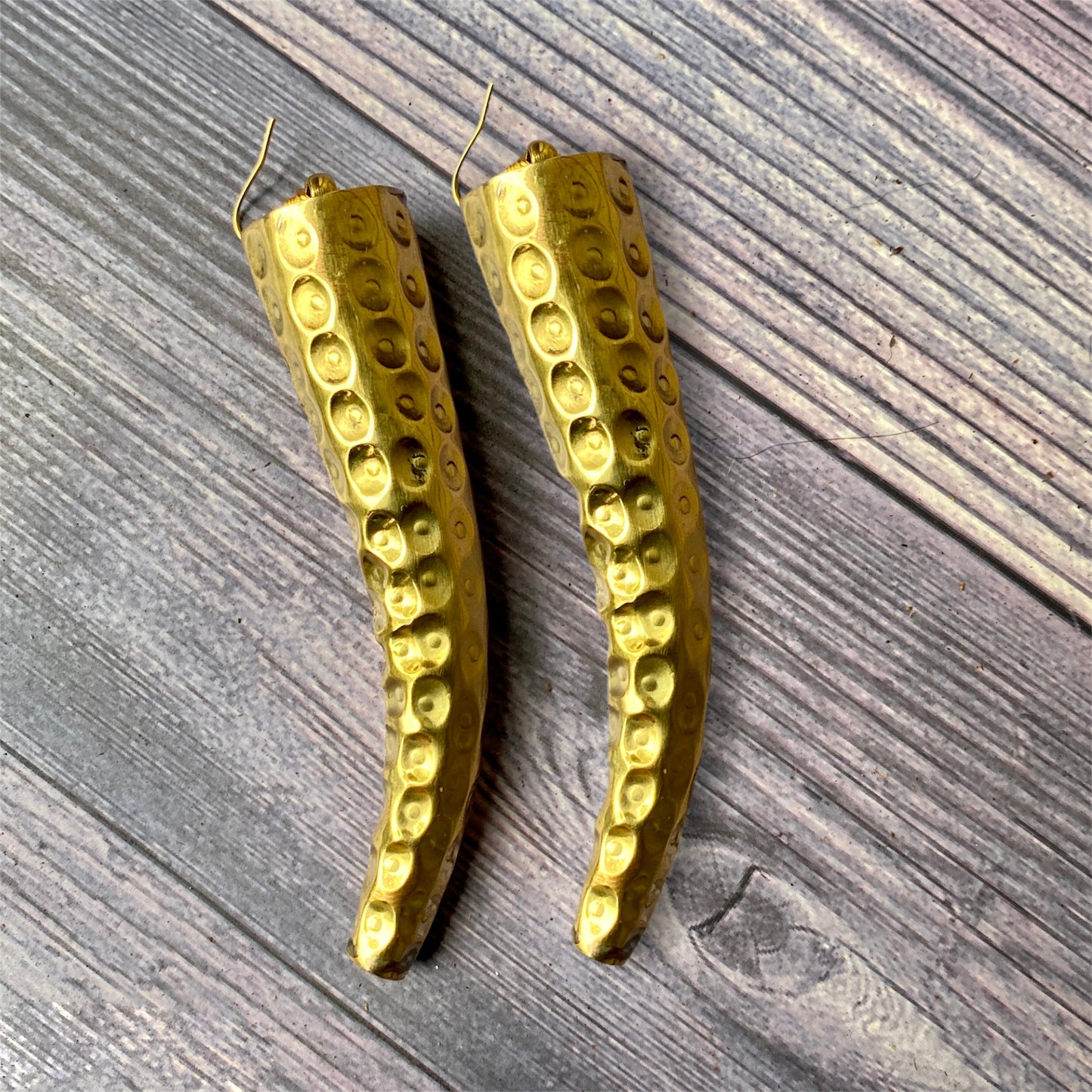 Golden Tooth 2.0 Earrings | SwansNature