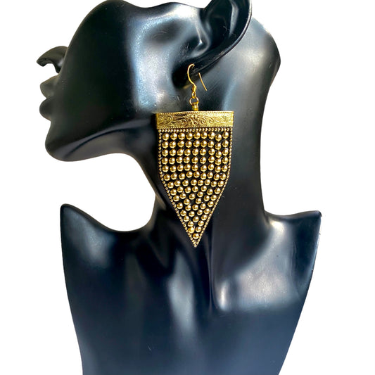 Studded Warrior Earrings | SwansNature