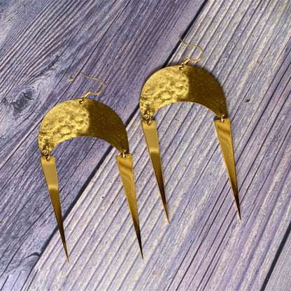 Golden Arch Earrings | SwansNature