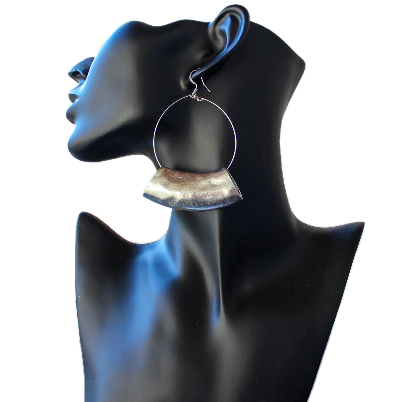 Queen Tuba Earrings Silver SwansNature