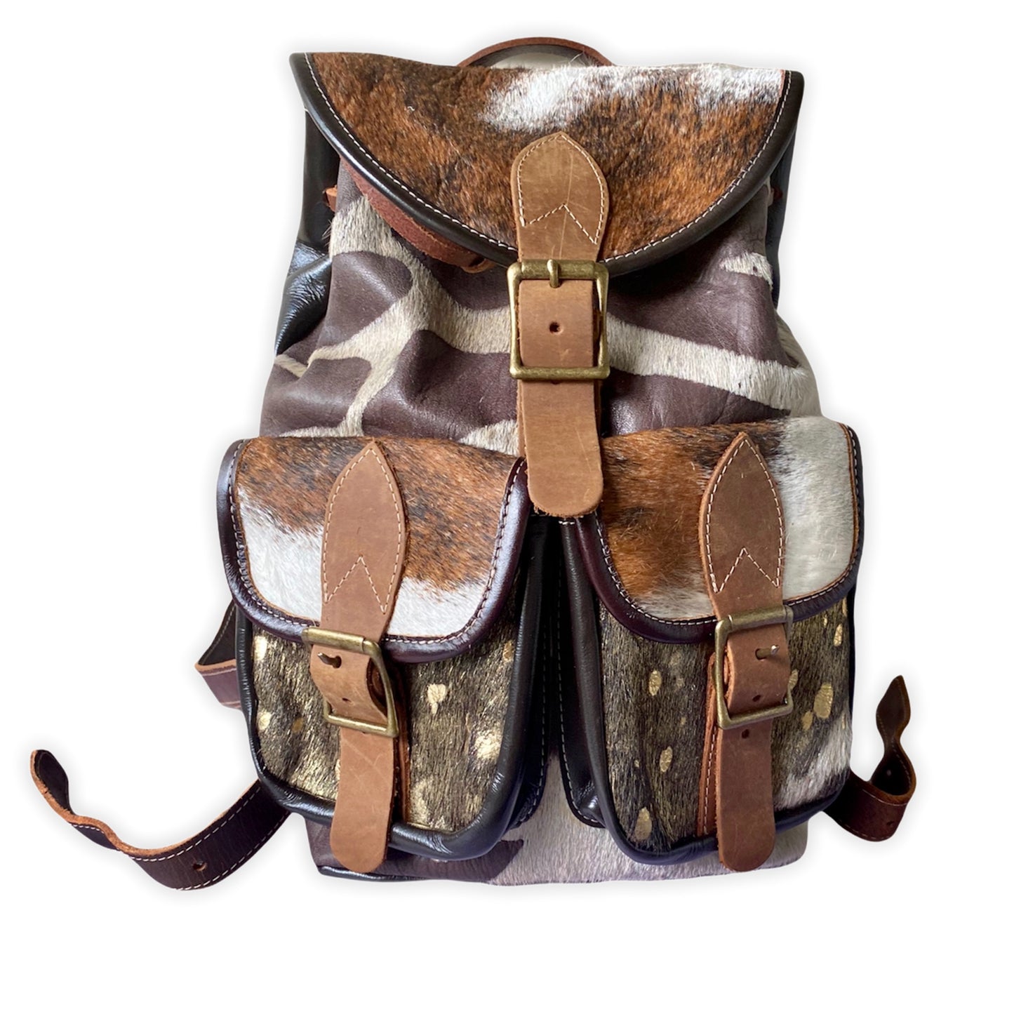 Exotic Lux Leather Backpack Small