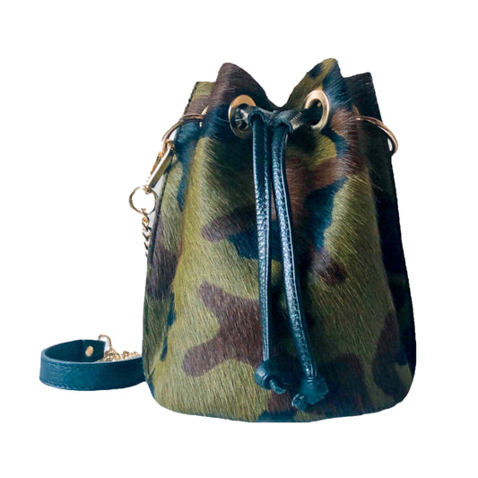 Camo Bucket Purse