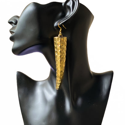 Golden Tooth 2.0 Earrings | SwansNature