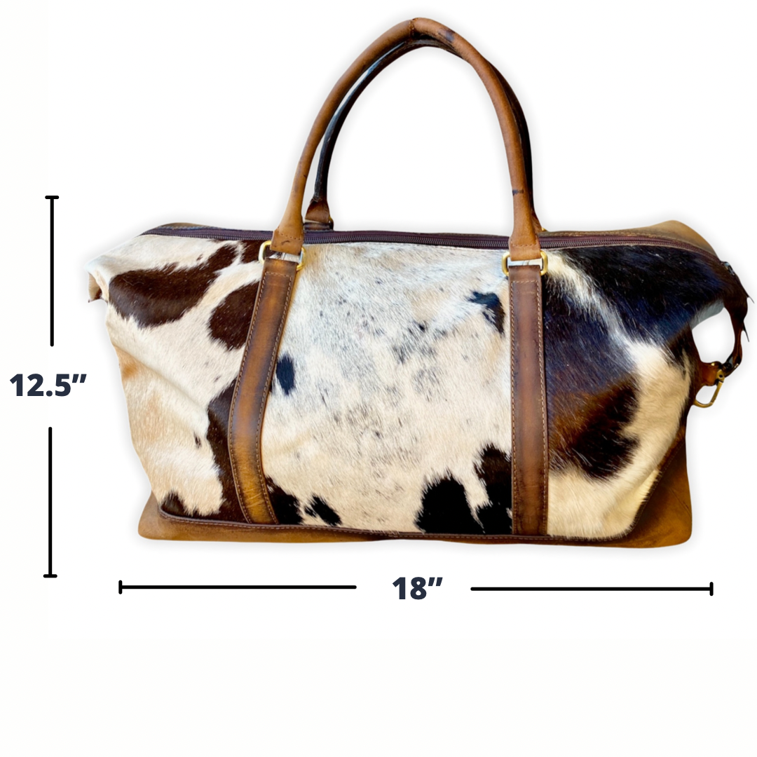 Cowhide Leather Duffle