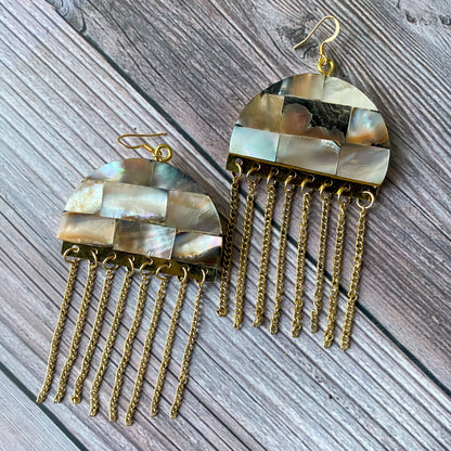 Abaloness Queen Earrings | SwansNature