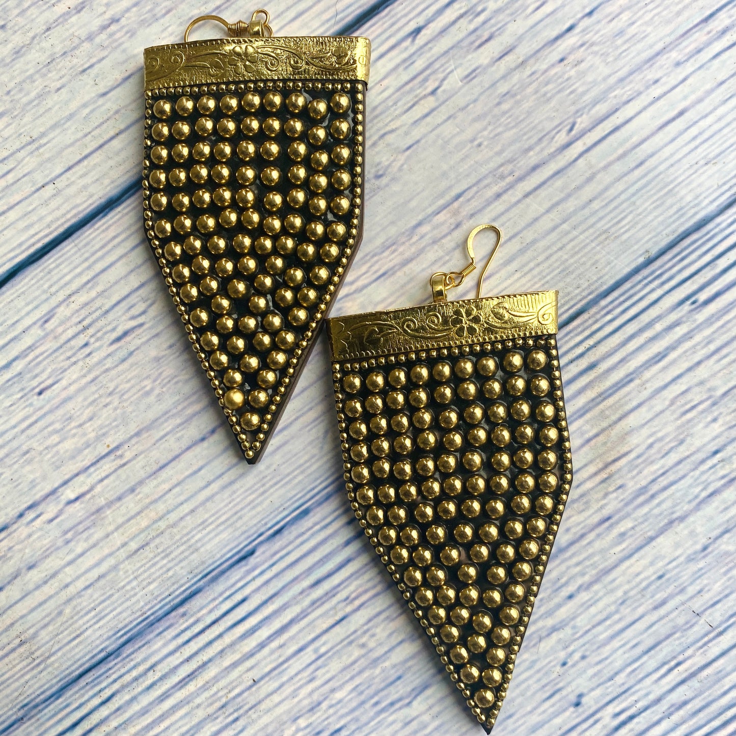 Studded Warrior Earrings | SwansNature