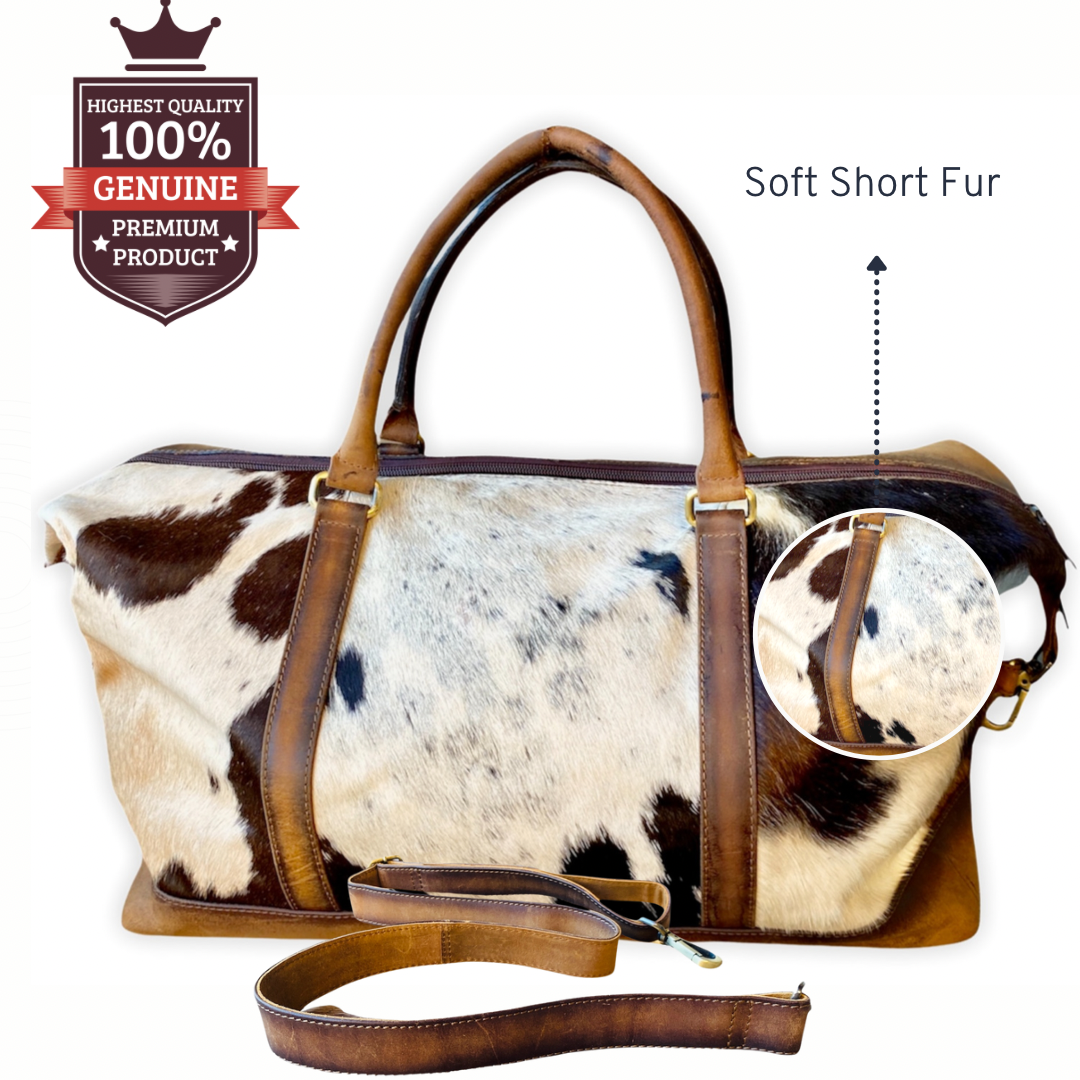 Cowhide Leather Duffle