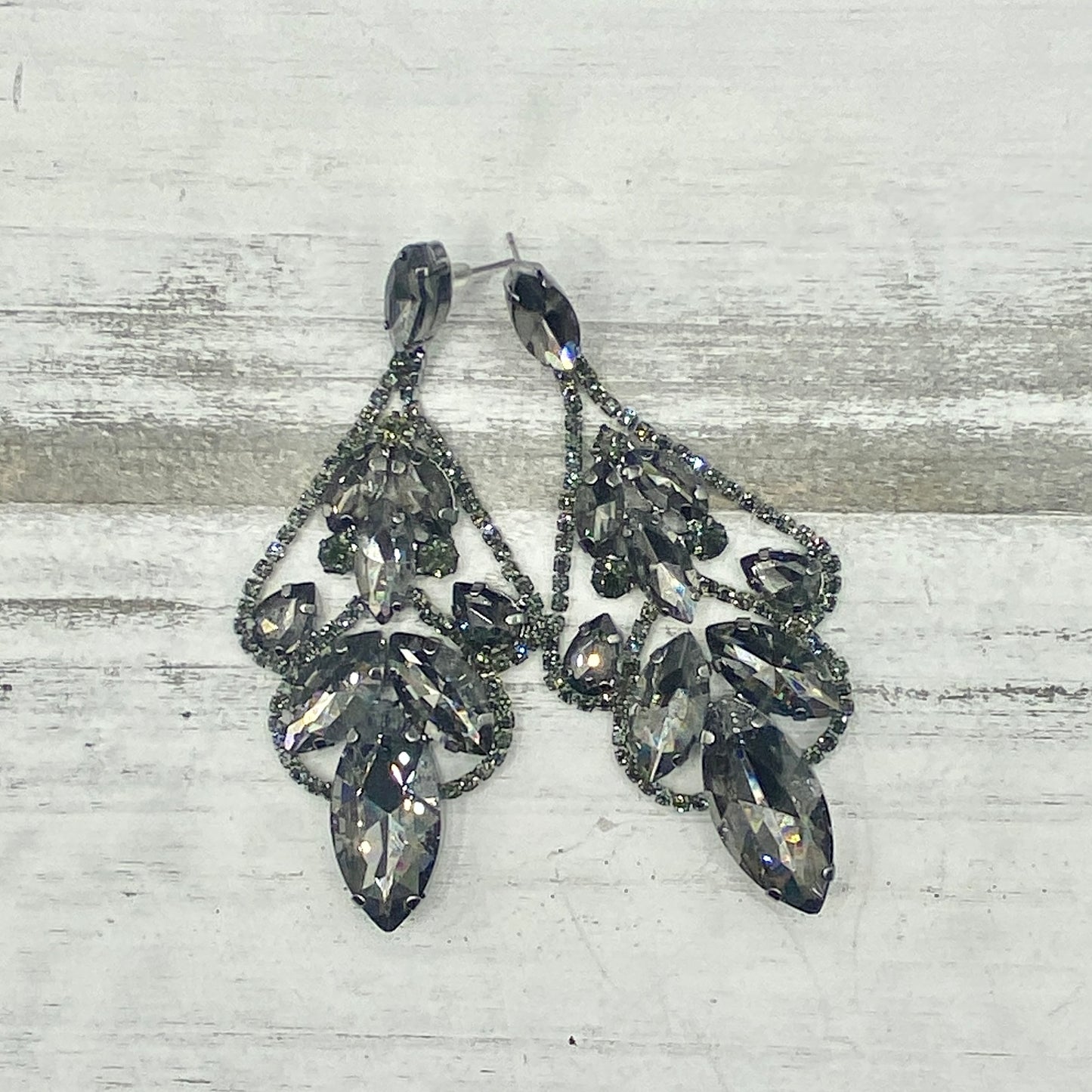 Teardrop Glam Earrings | SwansNature