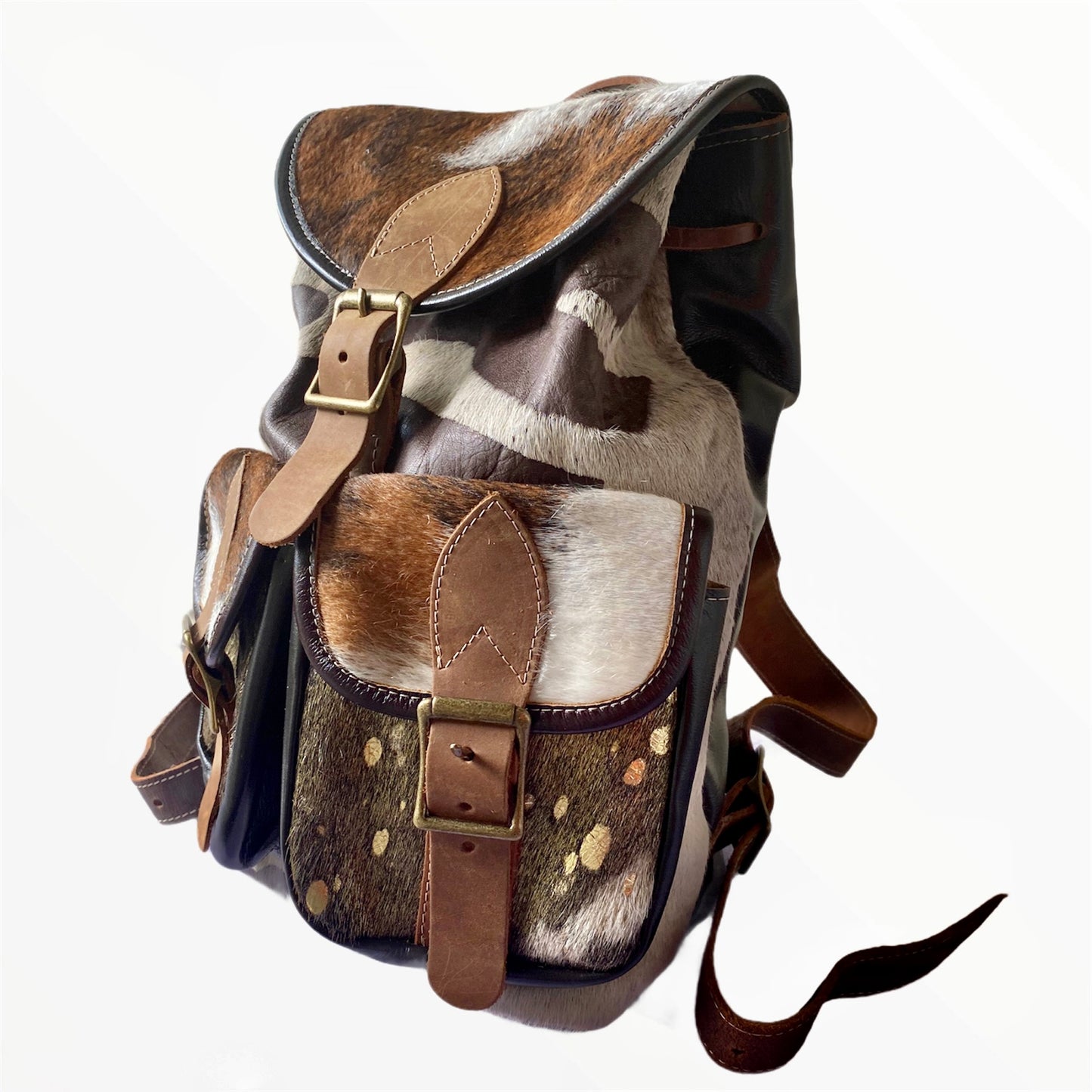 Exotic Lux Leather Backpack Small