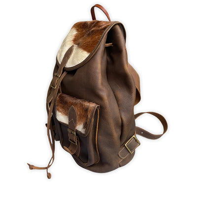 Tri Lux Milk Leather Backpack