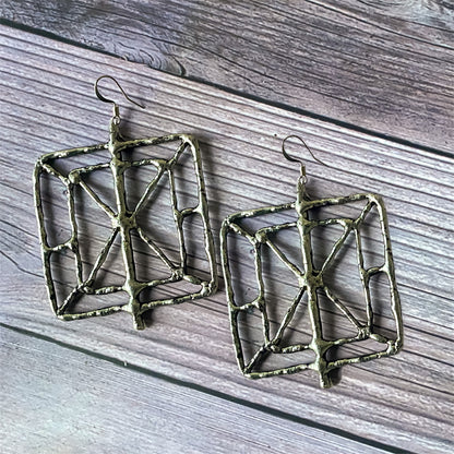 Web Empress Earrings | SwansNature