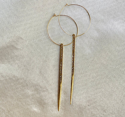 Spike Earrings | SwansNature