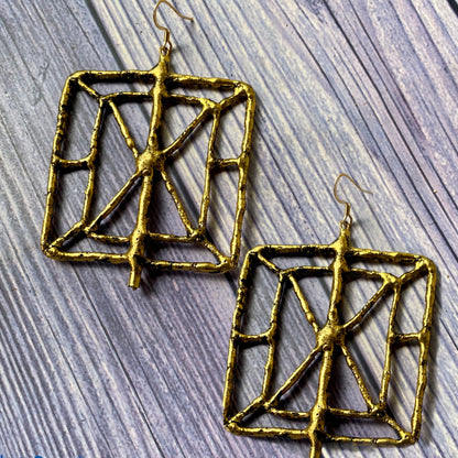 Web Empress Earrings | SwansNature