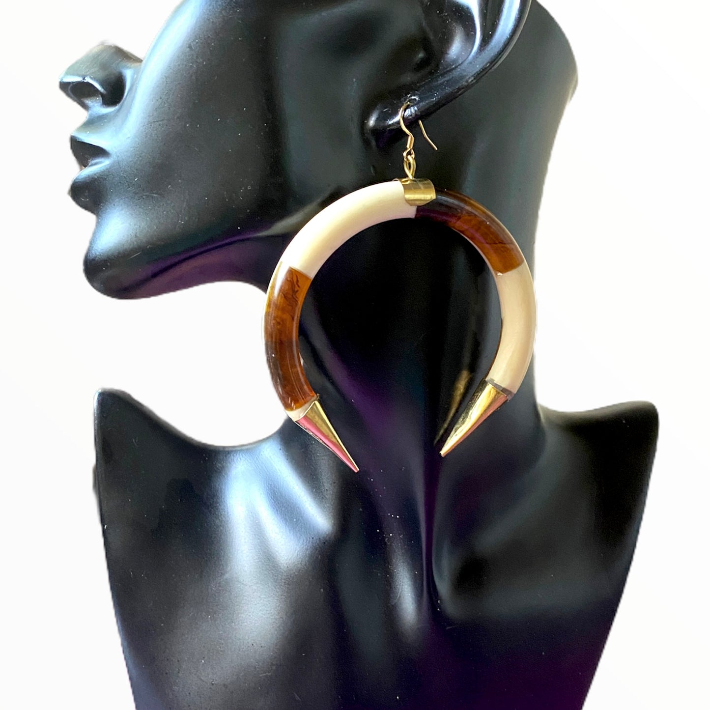 Bone Empress Earth Earrings | SwansNature