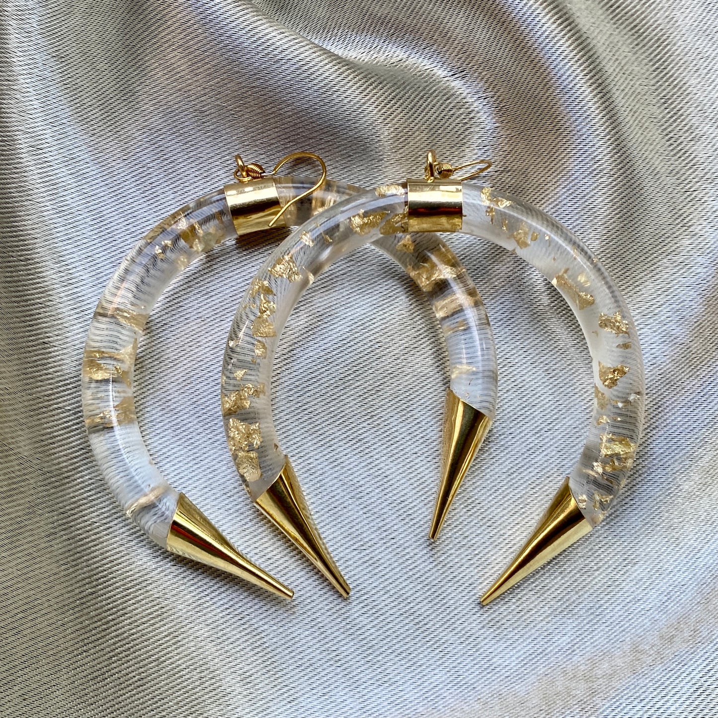 Bone Empress Water Earrings | SwansNature