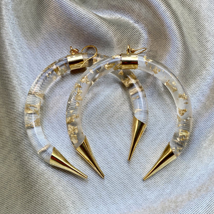 Bone Empress Water Earrings | SwansNature